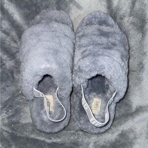 UGG Fluff Yeah Slippers – Ash Gray – Women’s Size 8